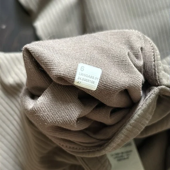 LULULEMON ALIGN RIBBED MINI FLARE *REGULAR IN NOMAD SZ 4 NWT - Picture 7 of 13